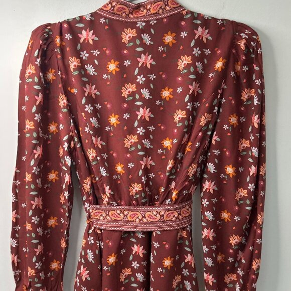 Garrie B Mini Wrap Dress Size M - Picture 5 of 9